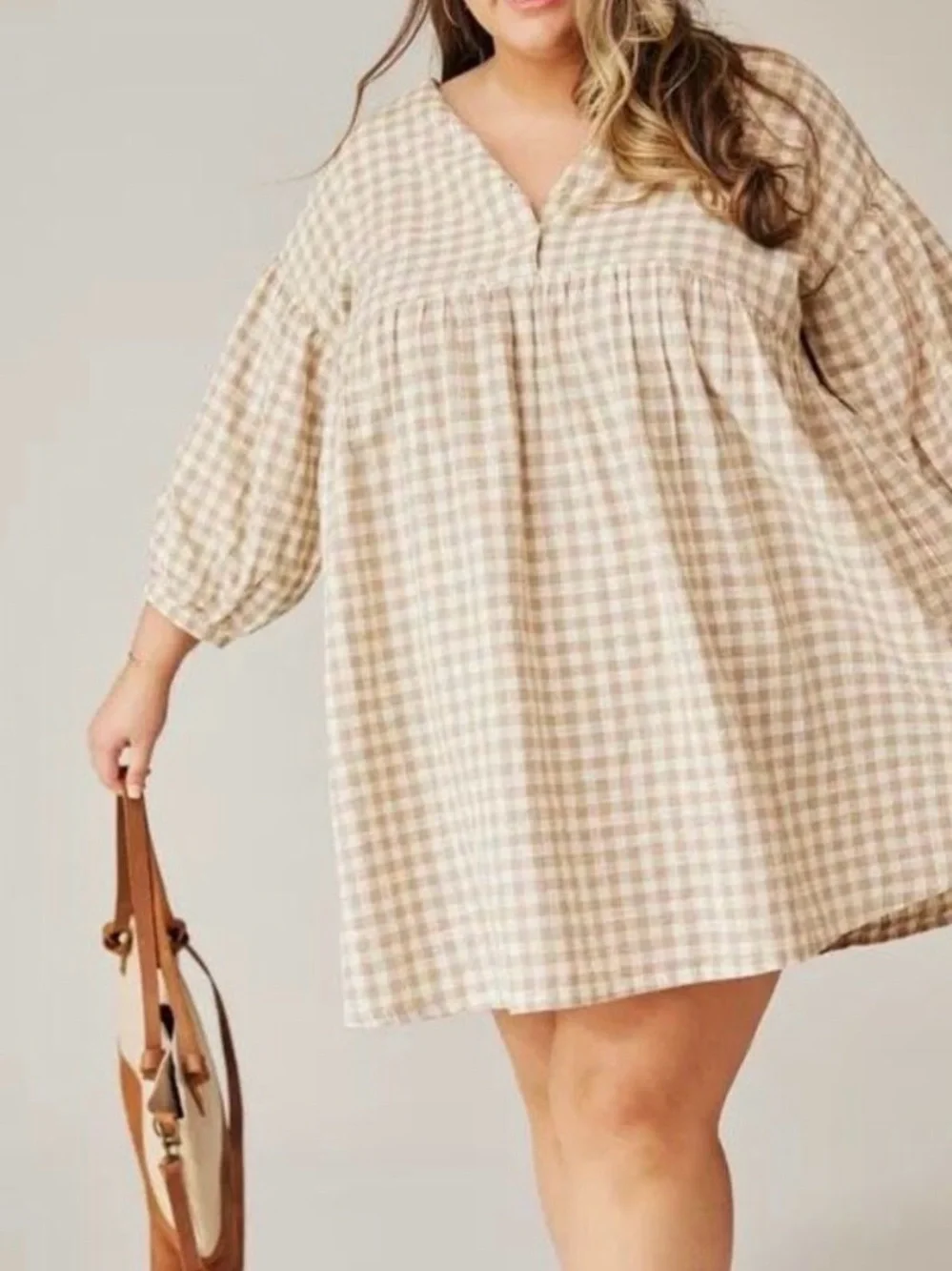 ABLE Nico Swing Dress 100% Cotton Large - Picture 4 of 9